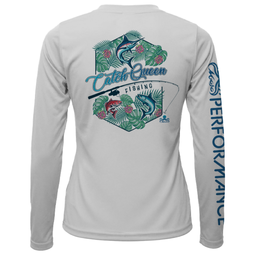 Women's SoWal Sun Jersey Catch Queen Long Sleeve