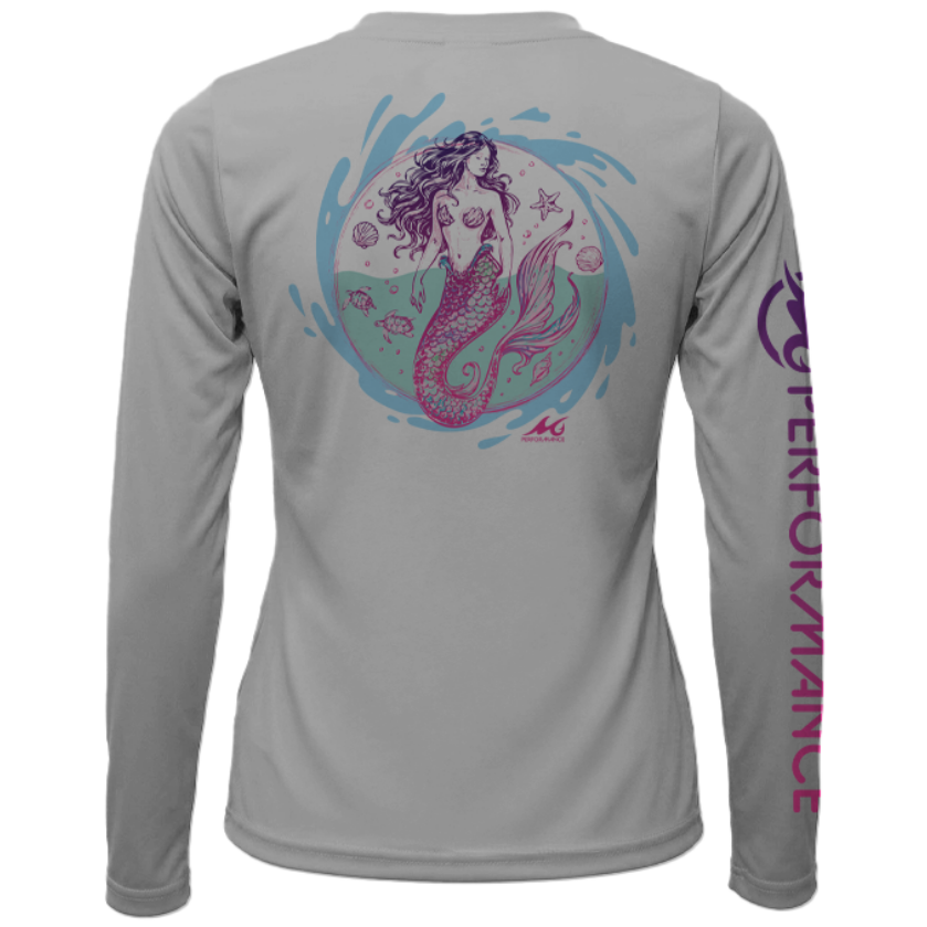 Women's SoWal Sun Jersey Mermaid Queen Long Sleeve