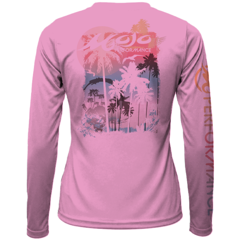 Women's SoWal Sun Jersey Palm Theory Long Sleeve