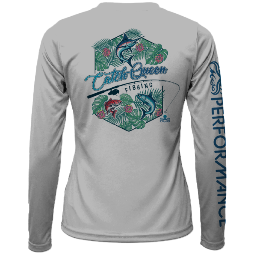 Women's SoWal Sun Jersey Catch Queen Long Sleeve