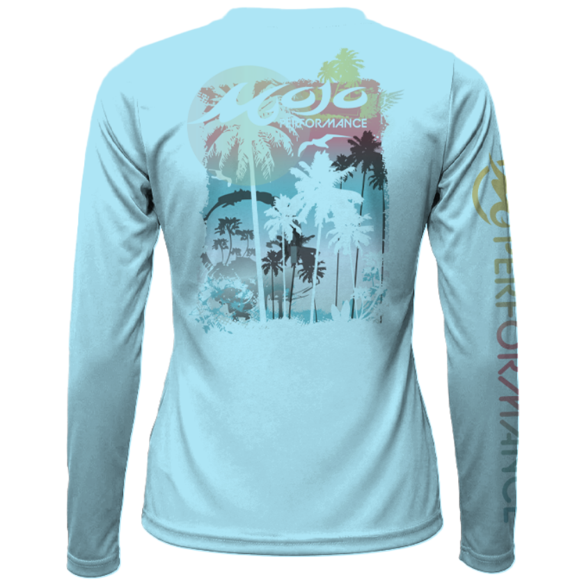 Women's SoWal Sun Jersey Palm Theory Long Sleeve