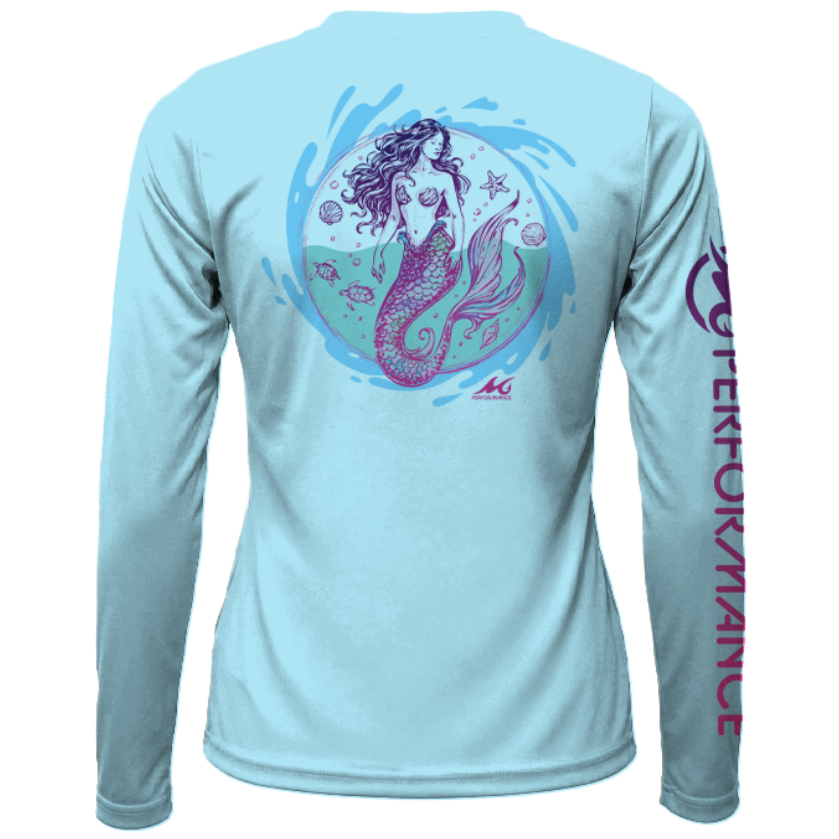 Women's SoWal Sun Jersey Mermaid Queen Long Sleeve