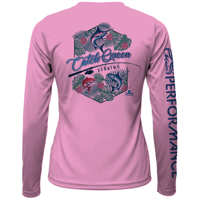Women's SoWal Sun Jersey Catch Queen Long Sleeve