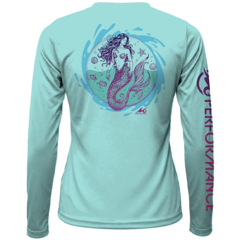 Women's SoWal Sun Jersey Mermaid Queen Long Sleeve