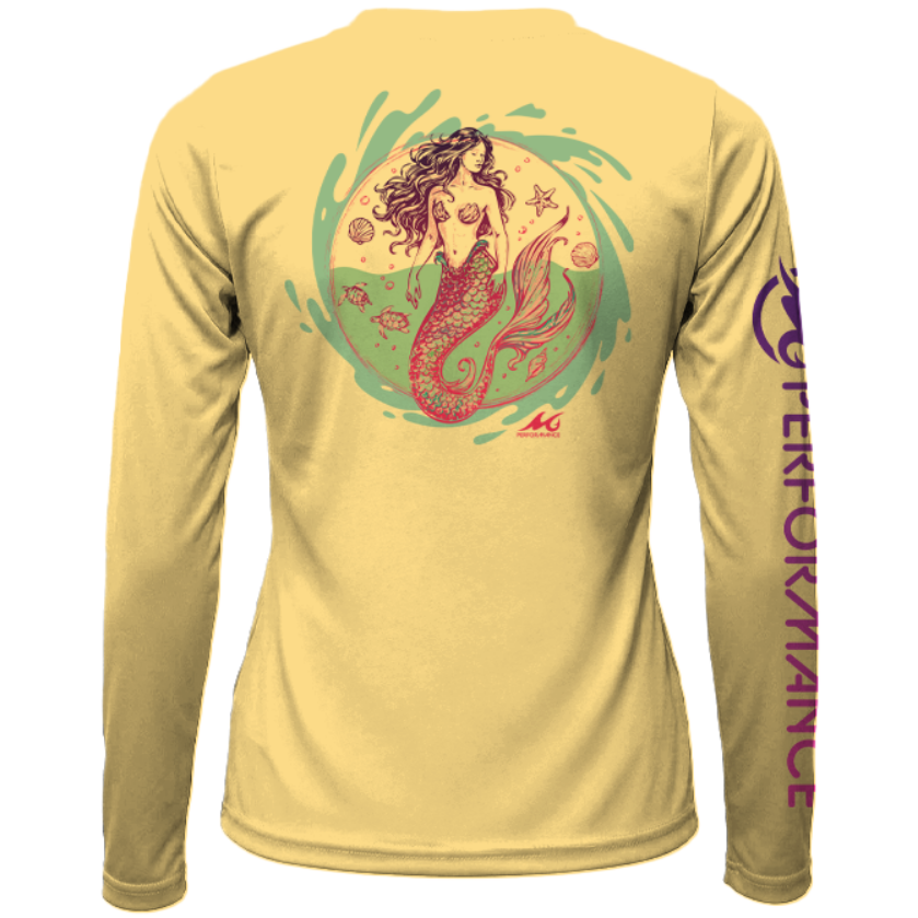 Women's SoWal Sun Jersey Mermaid Queen Long Sleeve