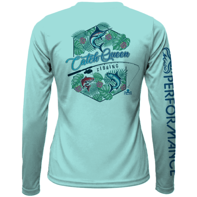 Women's SoWal Sun Jersey Catch Queen Long Sleeve