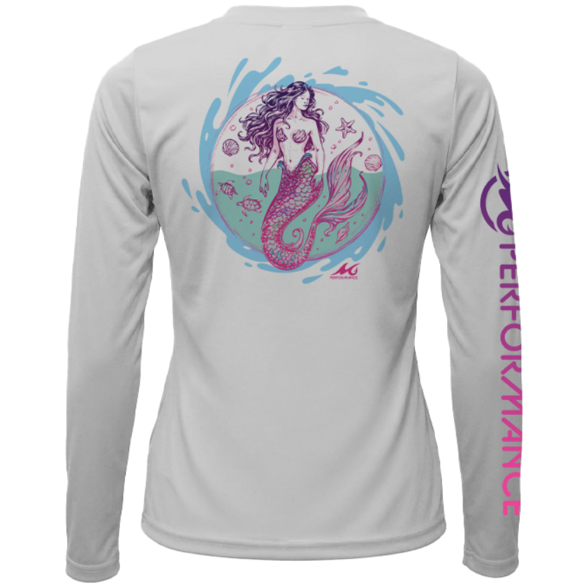 Women's SoWal Sun Jersey Mermaid Queen Long Sleeve