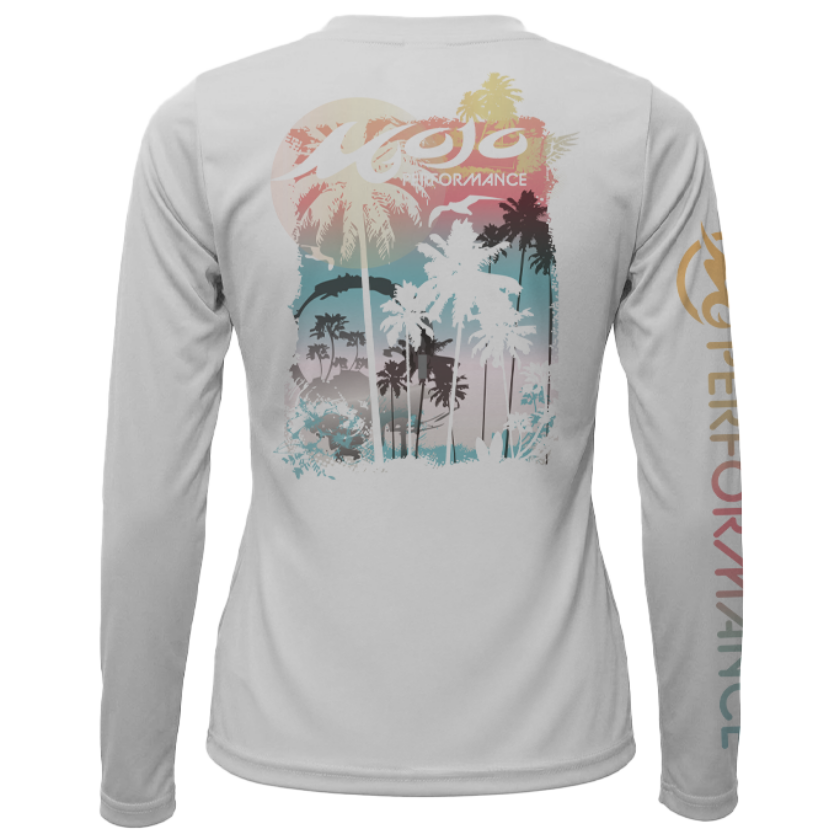 Women's SoWal Sun Jersey Palm Theory Long Sleeve