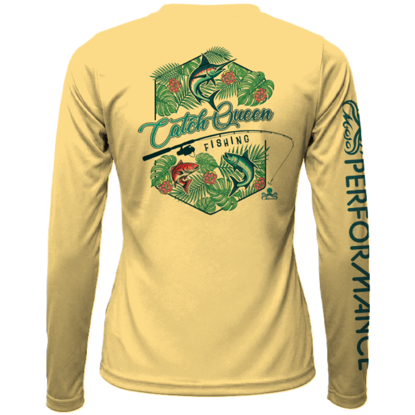 Women's SoWal Sun Jersey Catch Queen Long Sleeve