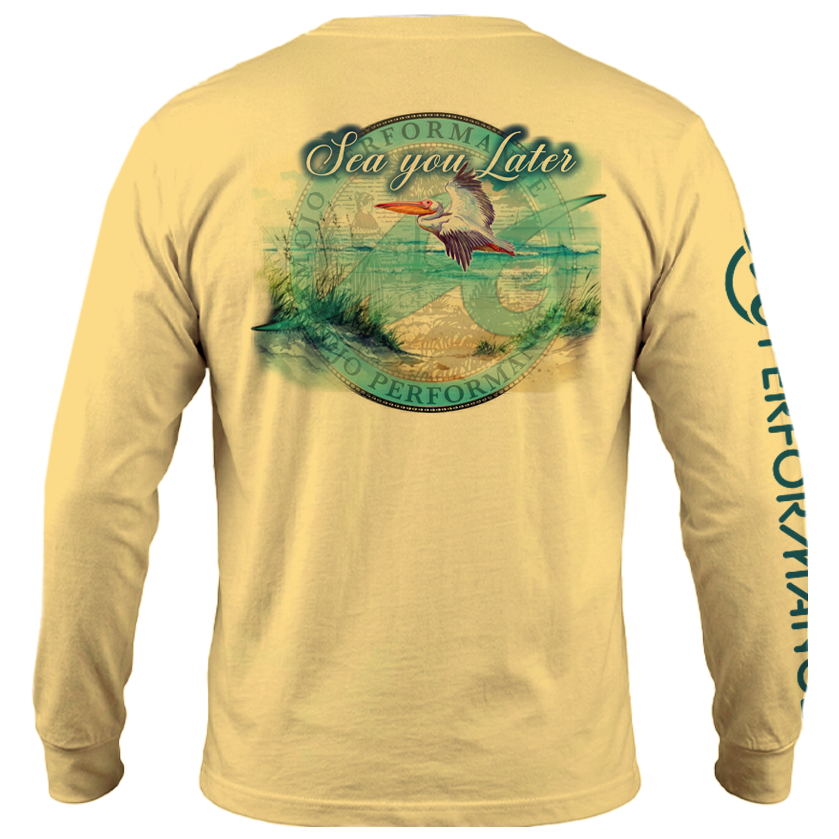 Men's SoWal Sun Jersey Sea You Later Long Sleeve