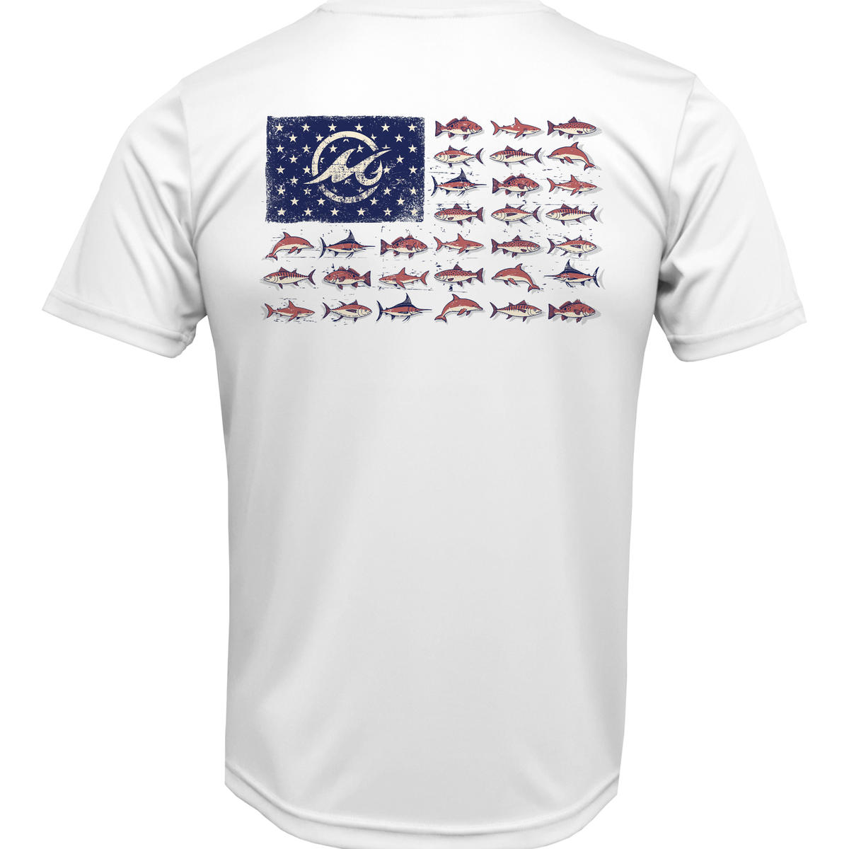 Men's SoWal Sun Jersey American Gulf School Short Sleeve