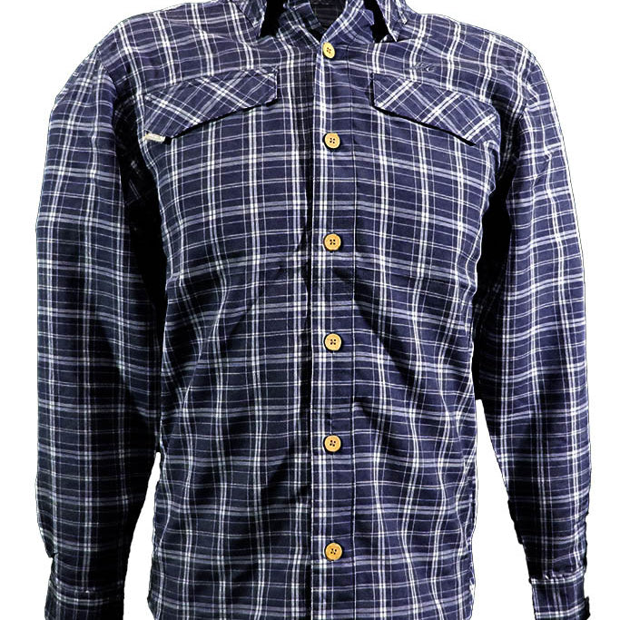 Coastal Plaid LS