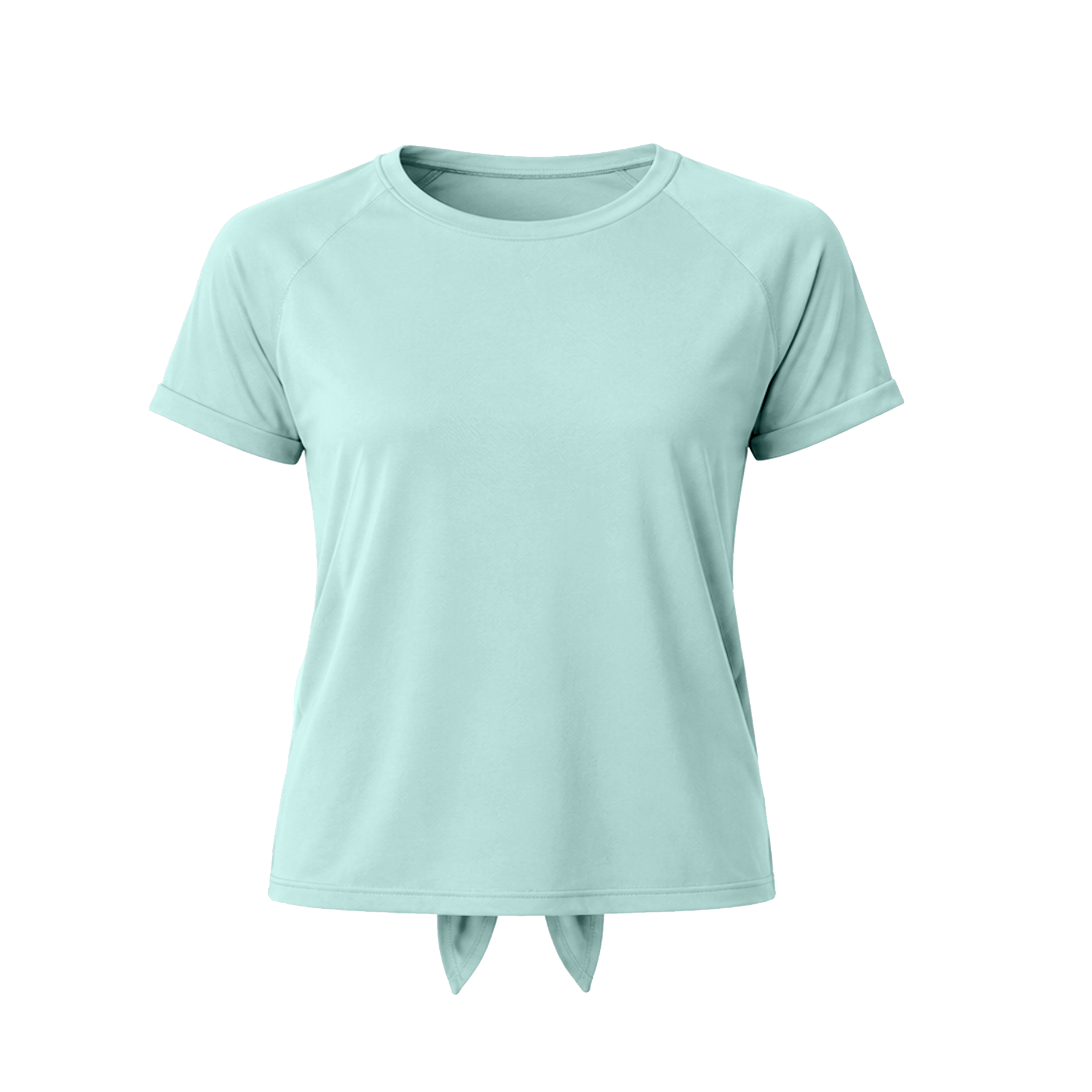 Marina Solid Tie Back Raglan Top
