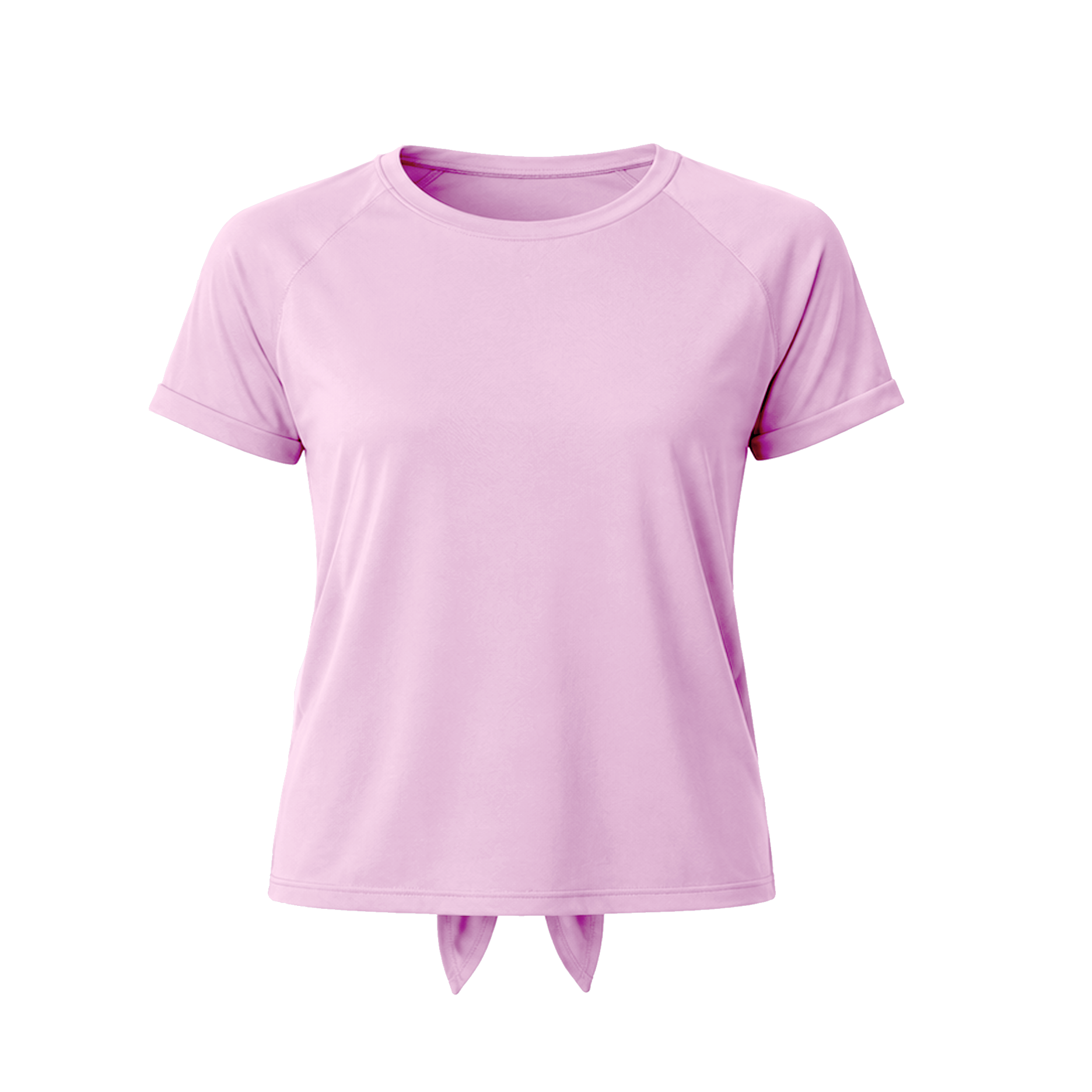 Marina Solid Tie Back Raglan Top