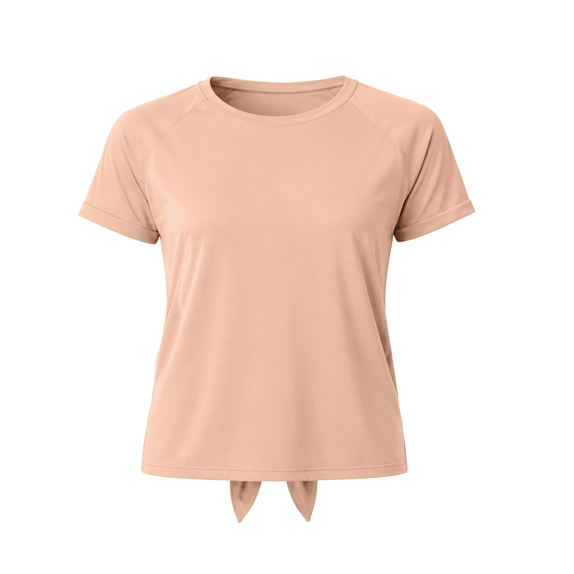 Marina Solid Tie Back Raglan Top