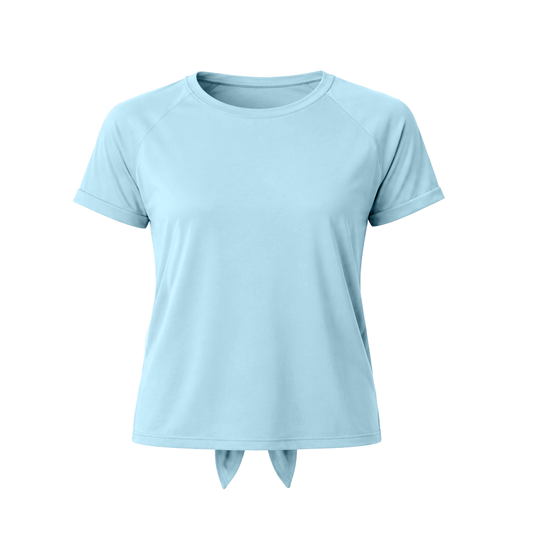 Marina Solid Tie Back Raglan Top