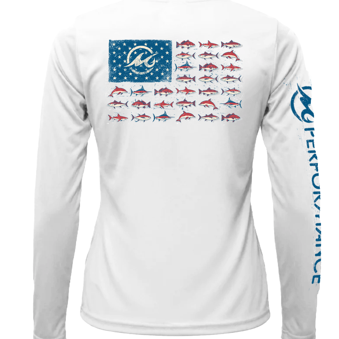 Women's SoWal Sun Jersey American Gulf School Long Sleeve