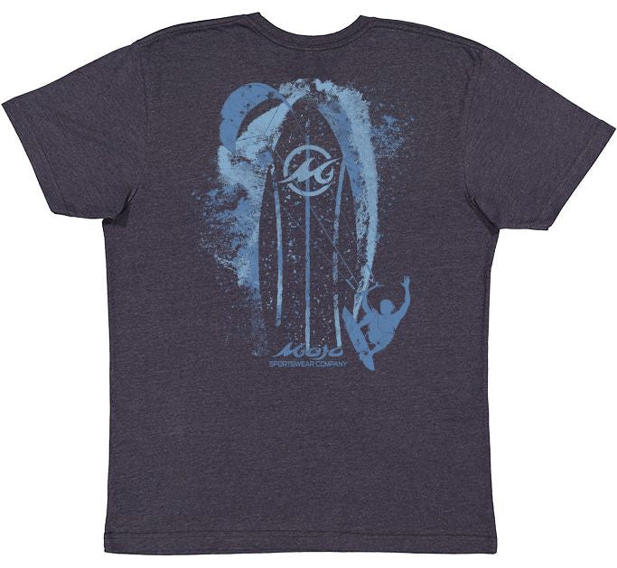 Kite Surfer Short Sleeve T-Shirt - Mojo Sportswear Company