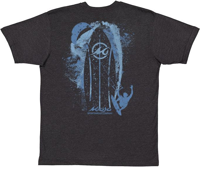 Kite Surfer Short Sleeve T-Shirt - Mojo Sportswear Company