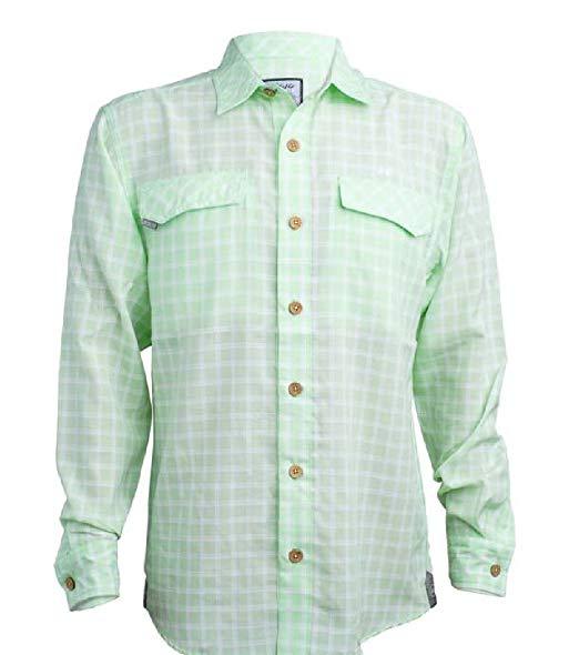 Traditional Coastal Plaid Long Sleeve - Mojo Sportswear Company