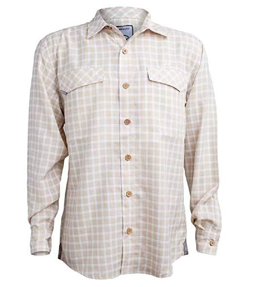 Traditional Coastal Plaid Long Sleeve - Mojo Sportswear Company
