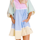 Tide Lines Women's Striped Short Dress