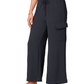 Tidal Drift Women's Beachwear Pants With Drawstring