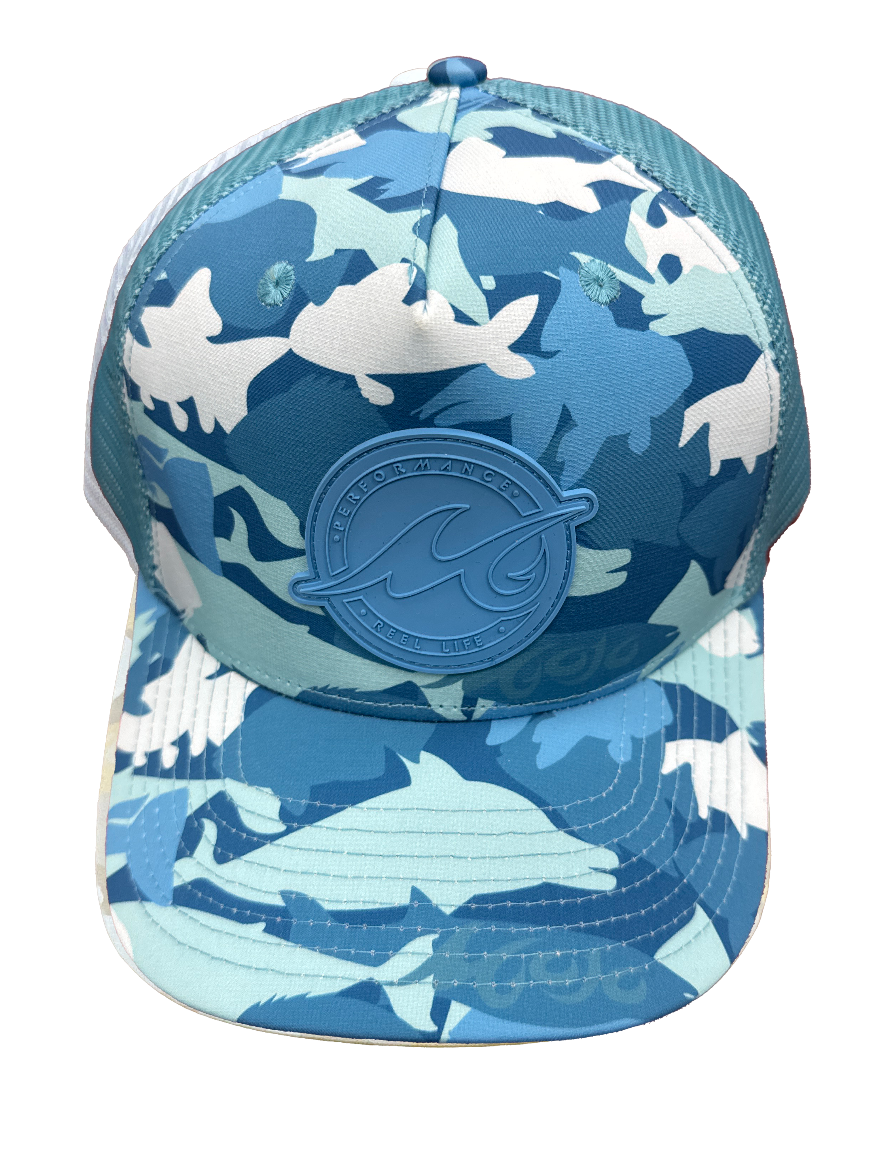 Gulf Camo Trucker Hi-Pro Mesh Hat