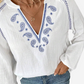 Seawind Paisley Women's Blouse With Embroidery