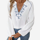 Seawind Paisley Women's Blouse With Embroidery