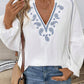 Seawind Paisley Women's Blouse With Embroidery