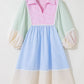 Tide Lines Women's Striped Short Dress