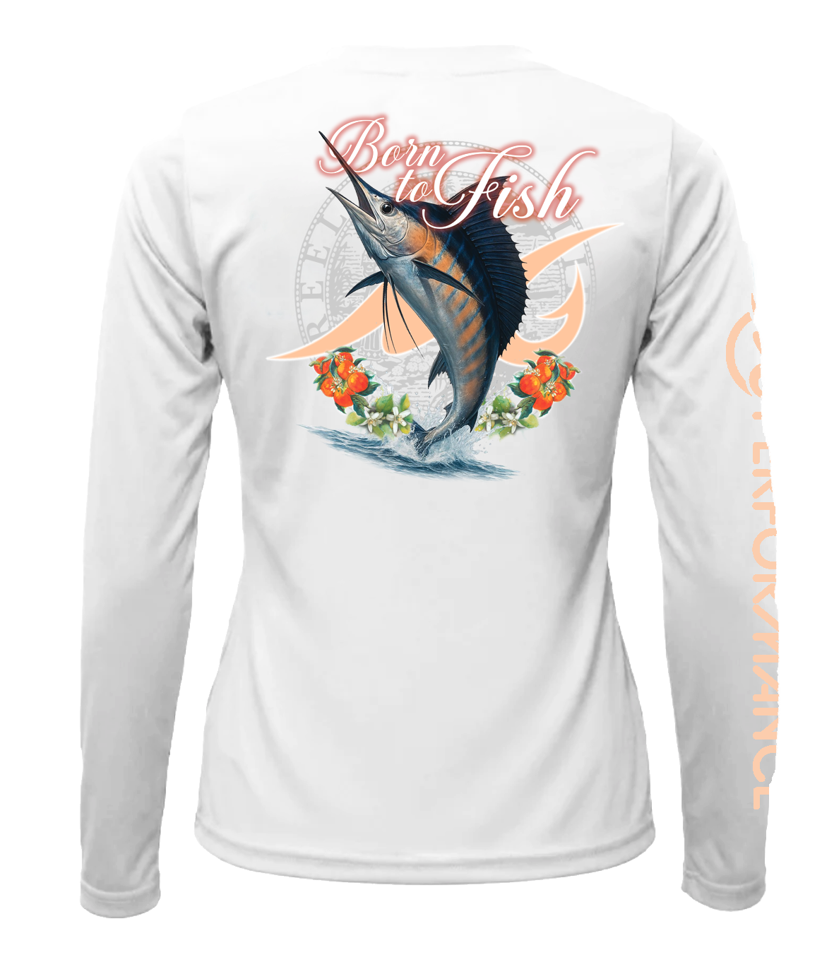 Women's SoWal Sun Jersey Born To Fish Long Sleeve