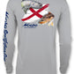 Alabama Redfish Flag Wireman X - Mojo Sportswear Company