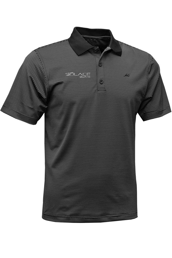 SŌLACE Boats Micro Striped Performance Polo - Mojo Sportswear Company