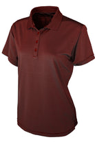 Ladies Micro Striped Performance Polo - Mojo Sportswear Company