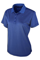 Ladies Micro Striped Performance Polo - Mojo Sportswear Company