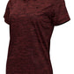 Ladies Heathered Performance Polo - Mojo Sportswear Company