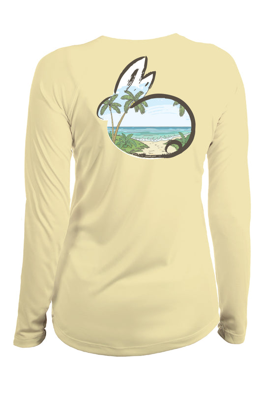 Island Bunny Paradise Found Camisa de Playa - Mojo Sportswear Company