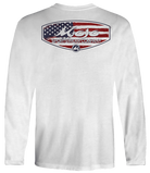 Patriot Crest Long Sleeve T-Shirt - Mojo Sportswear Company