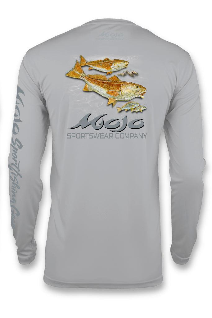 Performance Fish - Redfish - Mojo Sportswear Company