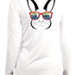 Island Bunny Sunny Bunny Camisa de Playa - Mojo Sportswear Company