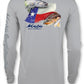 Performance Fish Texas Flag Redfish/Trout - Mojo Sportswear Company