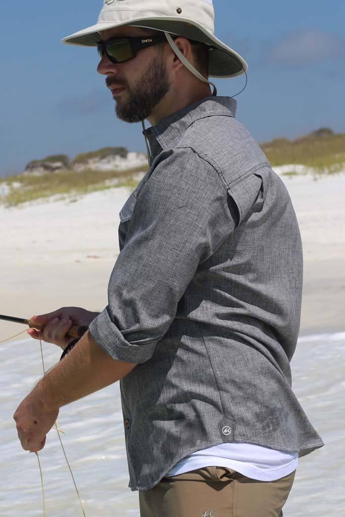 Coastal Linen Long Sleeve - Mojo Sportswear Company