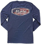 Patriot Crest Long Sleeve T-Shirt - Mojo Sportswear Company