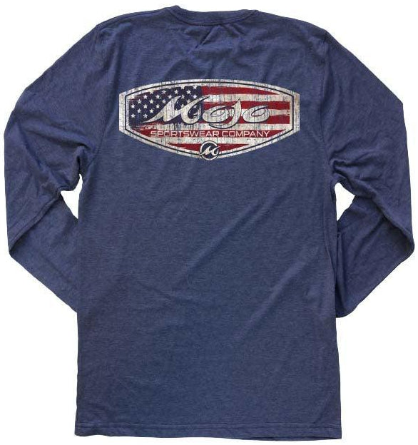 Patriot Crest Long Sleeve T-Shirt - Mojo Sportswear Company