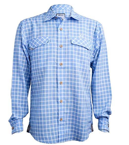 Traditional Coastal Plaid Long Sleeve - Mojo Sportswear Company