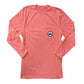 Long Sleeve Long Live The King Performance Fishing T-Shirt - Mojo Sportswear Company