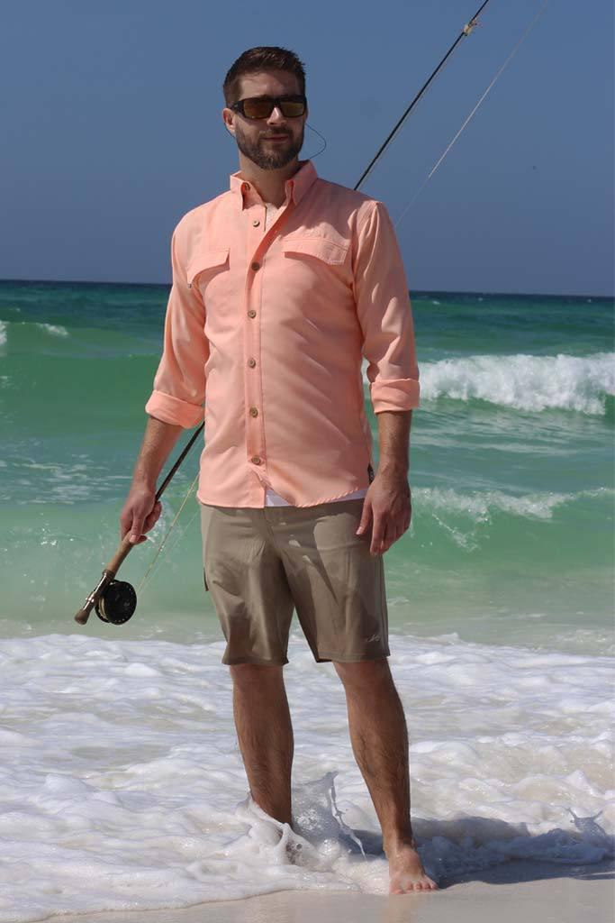 Coastal Linen Long Sleeve - Mojo Sportswear Company