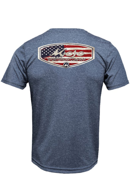 Patriot Crest Wireman X Short Sleeve - Mojo Sportswear Company